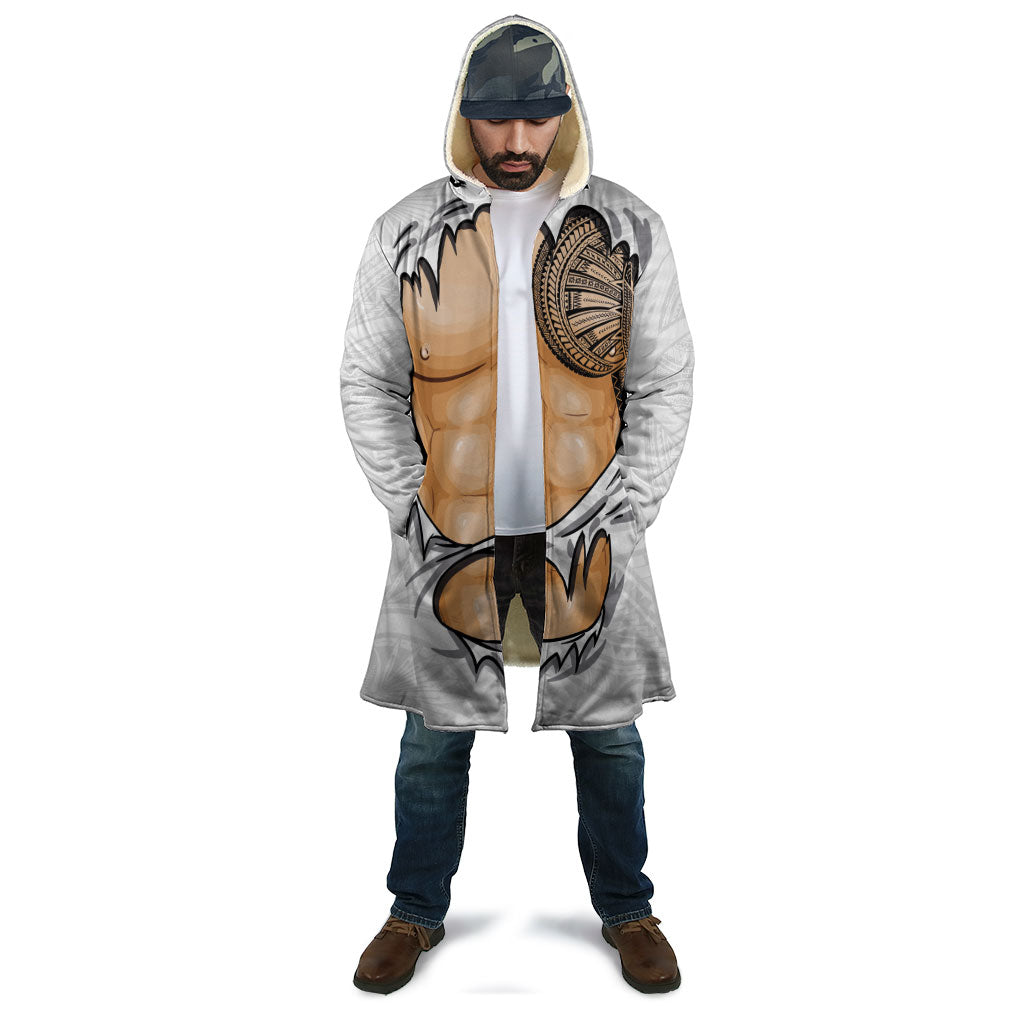 Samoan Tatau Cloak Tattoo Reveal Effect