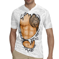 Samoan Tatau Rugby Jersey Tattoo Reveal Effect