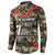 Pearl Harbor Remembrance Day Personalized Button Sweatshirt Memories of December 7 with Red Poppy Lei - Polynesian Pride