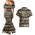 Pearl Harbor Remembrance Day Personalized Couples Matching Mermaid Dress and Hawaiian Shirt Memories of December 7 with Red Poppy Lei - Polynesian Pride