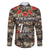 Pearl Harbor Remembrance Day Personalized Family Matching Off The Shoulder Long Sleeve Dress and Hawaiian Shirt Memories of December 7 with Red Poppy Lei - Polynesian Pride