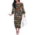 Pearl Harbor Remembrance Day Personalized Family Matching Off The Shoulder Long Sleeve Dress and Hawaiian Shirt Memories of December 7 with Red Poppy Lei - Polynesian Pride
