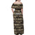 Pearl Harbor Remembrance Day Personalized Family Matching Off Shoulder Maxi Dress and Hawaiian Shirt Memories of December 7 with Red Poppy Lei - Polynesian Pride