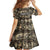Pearl Harbor Remembrance Day Personalized Family Matching Off Shoulder Short Dress and Hawaiian Shirt Memories of December 7 with Red Poppy Lei - Polynesian Pride