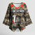 Pearl Harbor Remembrance Day Personalized Kimono Sleeve Blouse Memories of December 7 with Red Poppy Lei - Polynesian Pride