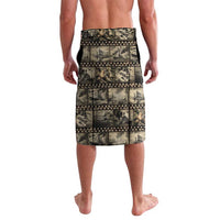 Pearl Harbor Remembrance Day Personalized Lavalava Memories of December 7 with Red Poppy Lei - Polynesian Pride