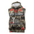 Pearl Harbor Remembrance Day Personalized Sleeveless Hoodie Memories of December 7 with Red Poppy Lei - Polynesian Pride