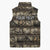 Pearl Harbor Remembrance Day Personalized Sleeveless Puffer Jacket Memories of December 7 with Red Poppy Lei - Polynesian Pride