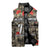 Pearl Harbor Remembrance Day Personalized Sleeveless Puffer Jacket Memories of December 7 with Red Poppy Lei - Polynesian Pride