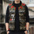 Pearl Harbor Remembrance Day Personalized Sleeveless Puffer Jacket Memories of December 7 with Red Poppy Lei - Polynesian Pride