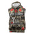 Pearl Harbor Remembrance Day Personalized Sleeveless Zip Hoodie Memories of December 7 with Red Poppy Lei - Polynesian Pride