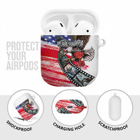 Pearl Harbor Remembrance Day AirPods Case Lest We Forget - The Bald Eagle Remembers LT03 - Polynesian Pride