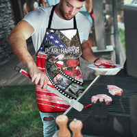 Pearl Harbor Remembrance Day Apron Lest We Forget - The Bald Eagle Remembers LT03 - Polynesian Pride