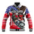 Pearl Harbor Remembrance Day Personalized Baseball Jacket Lest We Forget - The Bald Eagle Remembers - Polynesian Pride