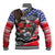 Pearl Harbor Remembrance Day Personalized Baseball Jacket Lest We Forget - The Bald Eagle Remembers - Polynesian Pride