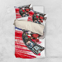 Pearl Harbor Remembrance Day Bedding Set Lest We Forget - The Bald Eagle Remembers - Polynesian Pride