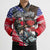 Pearl Harbor Remembrance Day Personalized Bomber Puffer Jacket Lest We Forget - The Bald Eagle Remembers - Polynesian Pride