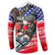 Pearl Harbor Remembrance Day Personalized Button Sweatshirt Lest We Forget - The Bald Eagle Remembers - Polynesian Pride