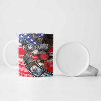 Pearl Harbor Remembrance Day Personalized Ceramic Mug Lest We Forget - The Bald Eagle Remembers LT03 - Polynesian Pride