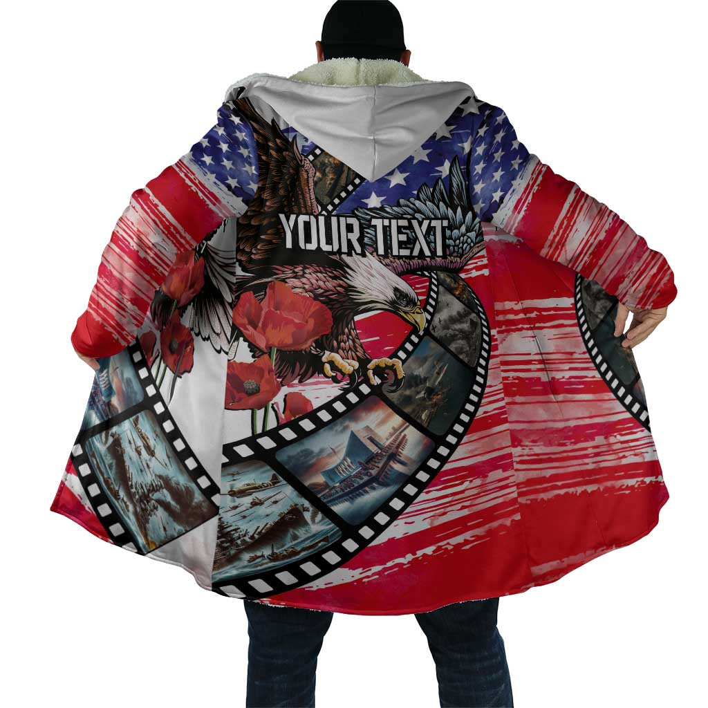 Pearl Harbor Remembrance Day Personalized Cloak Lest We Forget - The Bald Eagle Remembers - Polynesian Pride