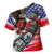 Pearl Harbor Remembrance Day Personalized Cross Shoulder Shirt Lest We Forget - The Bald Eagle Remembers - Polynesian Pride