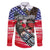 Pearl Harbor Remembrance Day Personalized Family Matching Long Sleeve Bodycon Dress and Hawaiian Shirt Lest We Forget - The Bald Eagle Remembers - Polynesian Pride