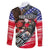 Pearl Harbor Remembrance Day Personalized Family Matching Long Sleeve Bodycon Dress and Hawaiian Shirt Lest We Forget - The Bald Eagle Remembers - Polynesian Pride