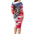 Pearl Harbor Remembrance Day Personalized Family Matching Long Sleeve Bodycon Dress and Hawaiian Shirt Lest We Forget - The Bald Eagle Remembers - Polynesian Pride