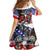 Pearl Harbor Remembrance Day Personalized Family Matching Off The Shoulder Long Sleeve Dress and Hawaiian Shirt Lest We Forget - The Bald Eagle Remembers - Polynesian Pride