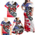 Pearl Harbor Remembrance Day Personalized Family Matching Off Shoulder Maxi Dress and Hawaiian Shirt Lest We Forget - The Bald Eagle Remembers - Polynesian Pride