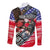 Pearl Harbor Remembrance Day Personalized Long Sleeve Button Shirt Lest We Forget - The Bald Eagle Remembers - Polynesian Pride