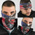 Pearl Harbor Remembrance Day Neck Gaiter Lest We Forget - The Bald Eagle Remembers - Polynesian Pride