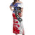 Pearl Harbor Remembrance Day Personalized Off Shoulder Maxi Dress Lest We Forget - The Bald Eagle Remembers - Polynesian Pride