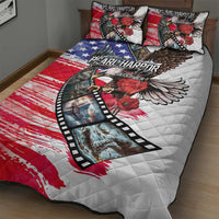 Pearl Harbor Remembrance Day Quilt Bed Set Lest We Forget - The Bald Eagle Remembers LT03 - Polynesian Pride