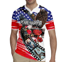 Pearl Harbor Remembrance Day Personalized Rugby Jersey Lest We Forget - The Bald Eagle Remembers LT03 - Polynesian Pride