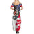 Pearl Harbor Remembrance Day Personalized Summer Maxi Dress Lest We Forget - The Bald Eagle Remembers - Polynesian Pride