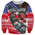 Pearl Harbor Remembrance Day Personalized Sweatshirt Lest We Forget - The Bald Eagle Remembers - Polynesian Pride