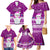 Palau Christmas Family Matching Mermaid Dress and Hawaiian Shirt Snowman Hugs Palau Coat of Arms Maori Pattern Pink Style LT03 - Polynesian Pride