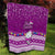 Palau Christmas Quilt Snowman Hugs Palau Coat of Arms Maori Pattern Pink Style LT03 - Polynesian Pride