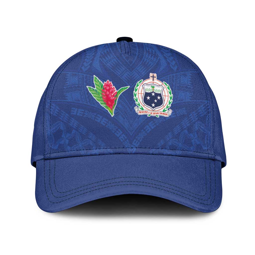 Samoa Rugby Classic Cap Tatau Tribal Motifs Sporty Style - Polynesian Pride