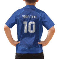 Custom Samoa Rugby Family Matching Long Sleeve Bodycon Dress and Hawaiian Shirt Tatau Tribal Motifs Sporty Style - Polynesian Pride