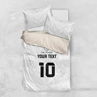 Custom Fiji Rugby Bedding Set Tapa Tribal Motifs Sporty Style - Polynesian Pride