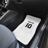 Custom Fiji Rugby Car Mats Tapa Tribal Motifs Sporty Style - Polynesian Pride