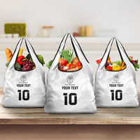 Custom Fiji Rugby Grocery Bag Tapa Tribal Motifs Sporty Style - Polynesian Pride
