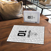 Custom Fiji Rugby Puzzle Tapa Tribal Motifs Sporty Style - Polynesian Pride