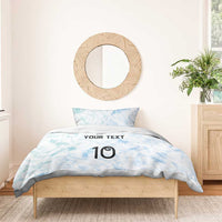 Custom New Zealand Football Bedding Set The Whites-Aotearoa Inspired - Polynesian Pride