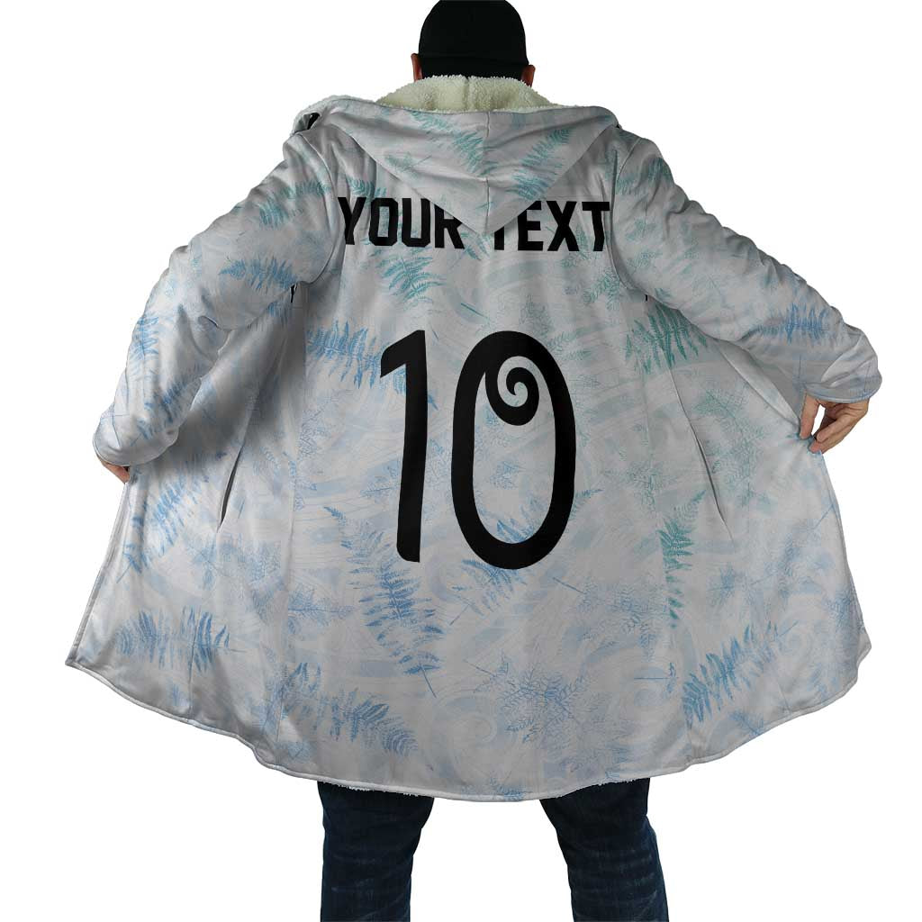 Custom New Zealand Football Cloak The Whites-Aotearoa Inspired - Polynesian Pride