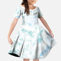 Custom New Zealand Football Family Matching Tank Maxi Dress and Hawaiian Shirt The Whites-Aotearoa Inspired - Polynesian Pride