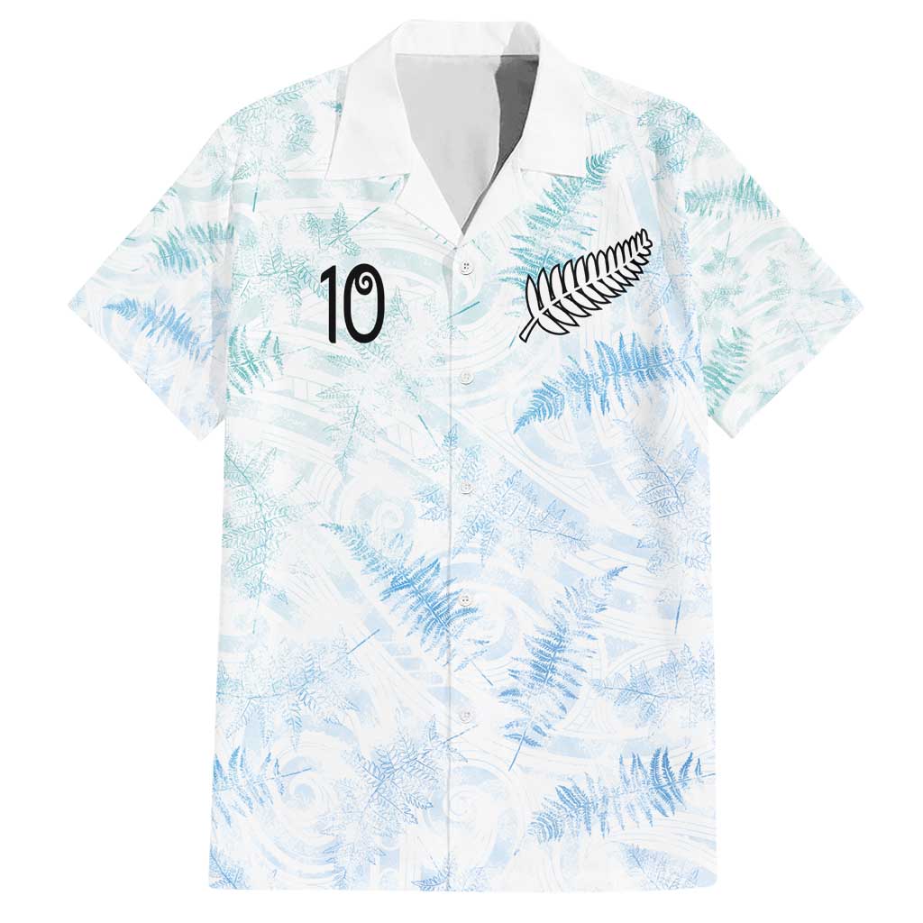 Custom New Zealand Football Hawaiian Shirt The Whites-Aotearoa Inspired - Polynesian Pride