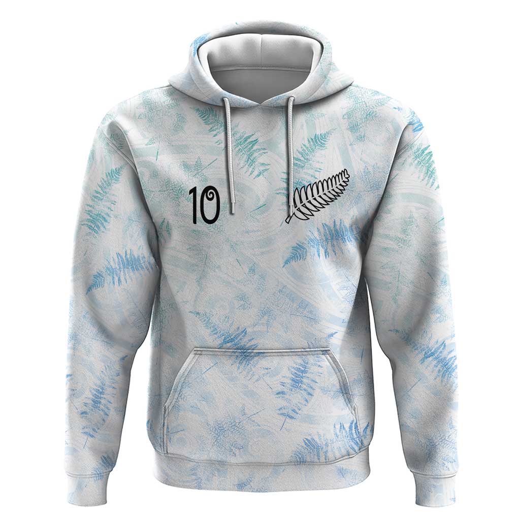 Custom New Zealand Football Hoodie The Whites-Aotearoa Inspired - Polynesian Pride